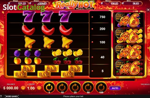 Скрин5. Really Hot Flaming Edition слот
