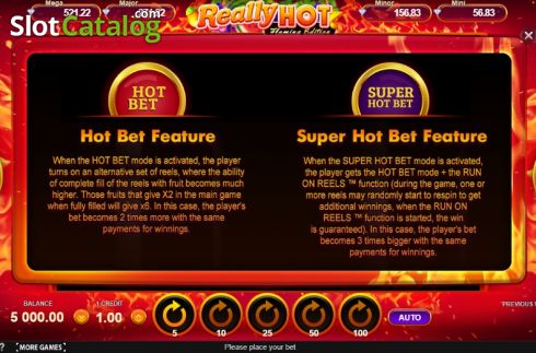 Скрин6. Really Hot Flaming Edition слот
