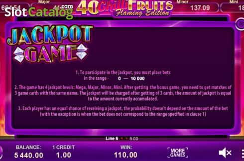 Скрин9. 40 Chilli Fruits Flaming Edition слот