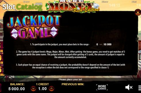 Скрин9. Make Money Rich Edition слот