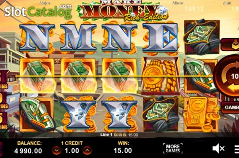 Скрин3. Make Money Rich Edition слот