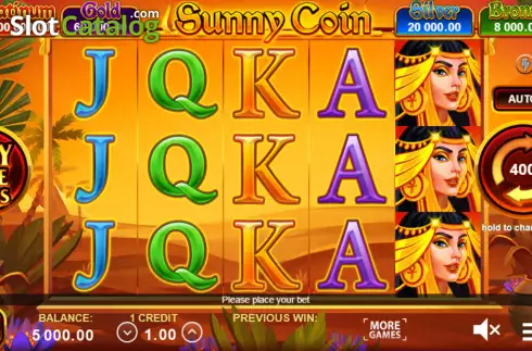Скрин2. Sunny Coin: Hold The Spin слот