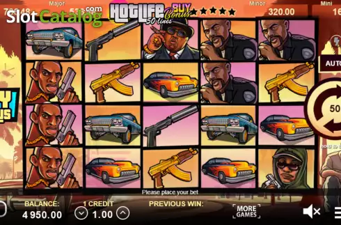 Скрин2. Hot Life Buy Bonus слот