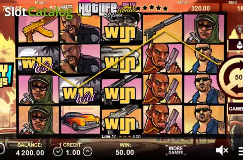 Скрин3. Hot Life Buy Bonus слот