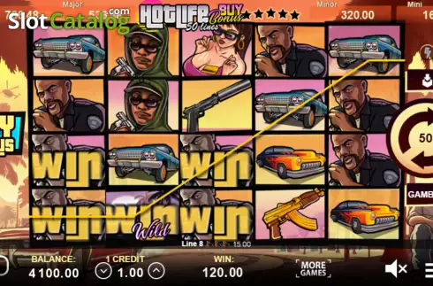 Скрин4. Hot Life Buy Bonus слот