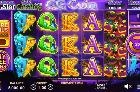 Скрин2. GG Coin: Hold the Spin слот