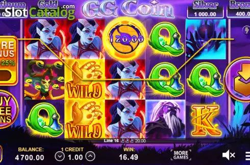 Скрин4. GG Coin: Hold the Spin слот