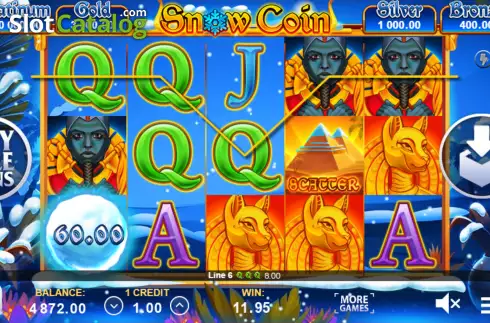 Скрин4. Snow Coin: Hold The Spin слот