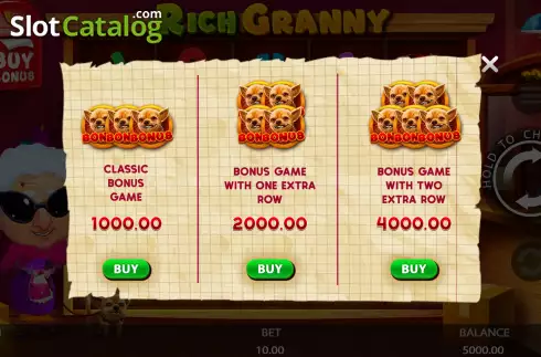 Скрин5. Rich Granny слот