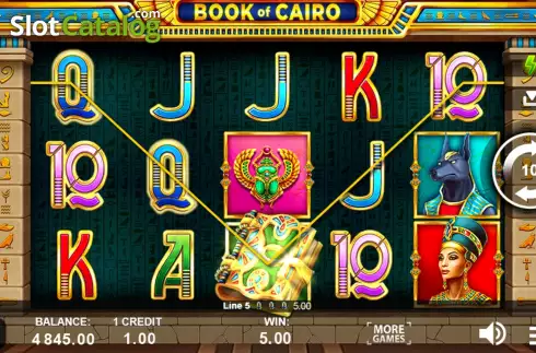 Скрин3. Book of Cairo слот