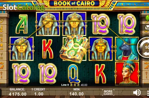 Скрин4. Book of Cairo слот