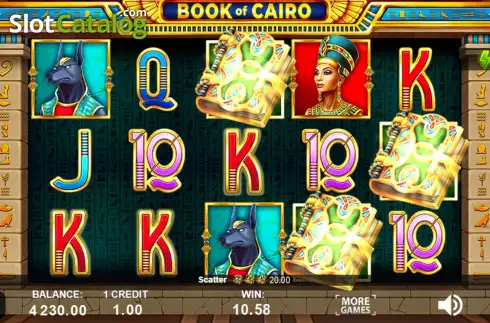 Скрин5. Book of Cairo слот