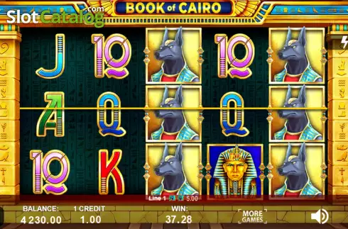 Скрин7. Book of Cairo слот