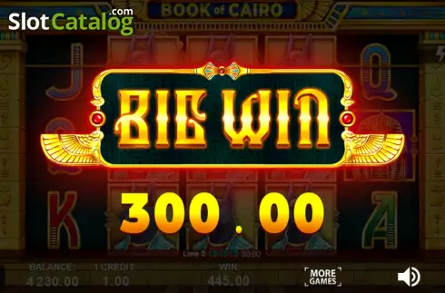 Скрин9. Book of Cairo слот
