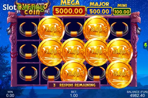 Скрин5. Buffalo Coin: Hold The Spin слот