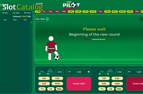 Скрин2. Pilot Cup слот