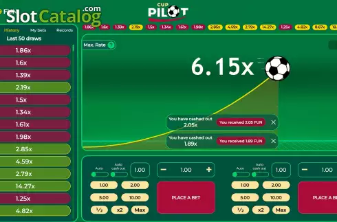 Скрин7. Pilot Cup слот