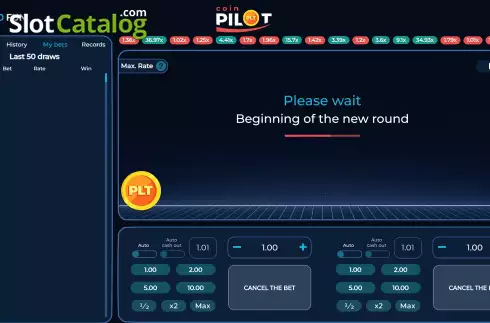 Скрин2. Pilot Coin слот