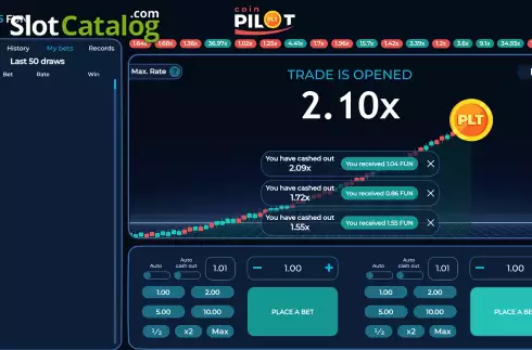 Скрин6. Pilot Coin слот