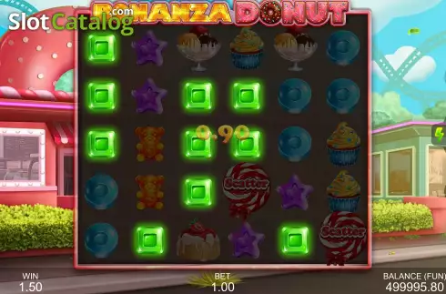 Скрин3. Bonanza Donut слот