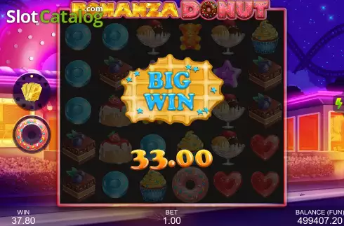 Скрин9. Bonanza Donut слот