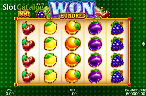 Скрин2. Won Hundred слот