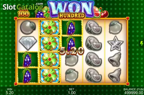 Скрин3. Won Hundred слот
