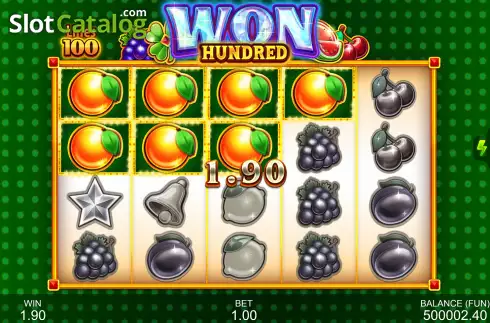 Скрин4. Won Hundred слот