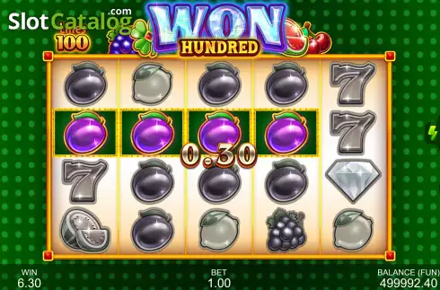 Скрин5. Won Hundred слот