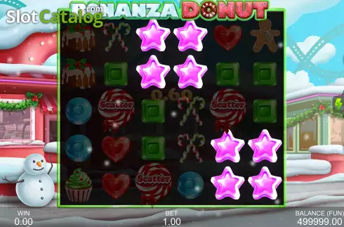 Скрин3. Bonanza Donut Xmas слот