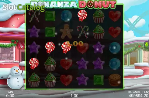Скрин6. Bonanza Donut Xmas слот