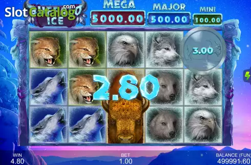 Скрин8. Buffalo Ice: Hold The Spin слот