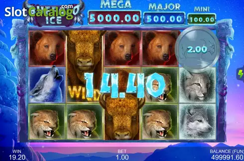 Скрин9. Buffalo Ice: Hold The Spin слот