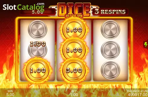 Скрин6. Dice: Hold The Spin слот