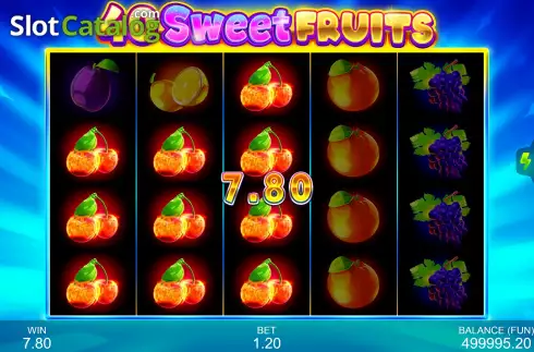 Скрин4. 40 Sweet Fruits слот