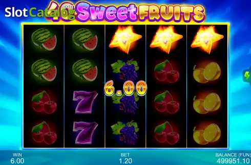 Скрин5. 40 Sweet Fruits слот