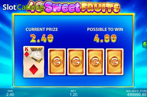Скрин6. 40 Sweet Fruits слот