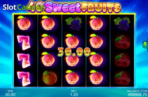 Скрин7. 40 Sweet Fruits слот