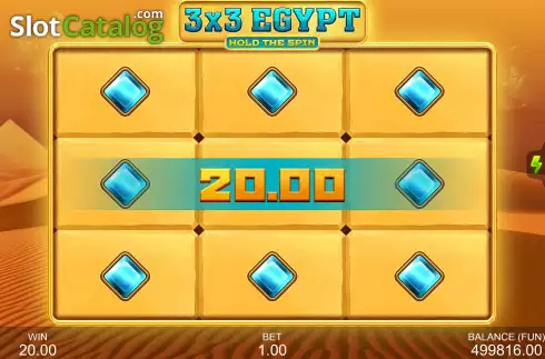 Скрин7. 3x3 Egypt: Hold The Spin слот