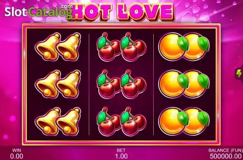 Скрин2. Hot Love слот