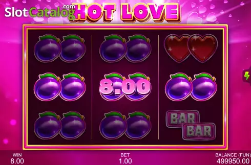 Скрин3. Hot Love слот
