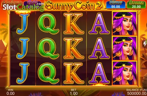 Скрин2. Sunny Coin 2: Hold The Spin слот