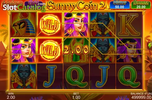 Скрин3. Sunny Coin 2: Hold The Spin слот