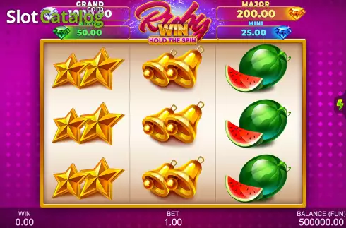 Скрин2. Ruby Win: Hold The Spin слот