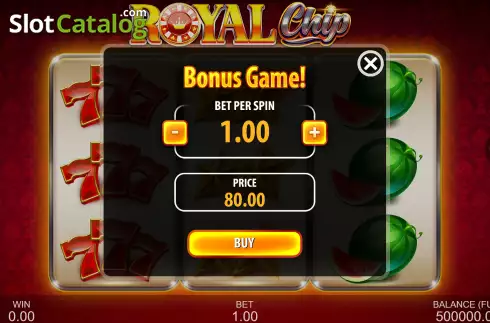 Скрин6. Royal Chip слот