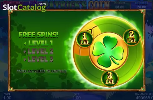 Скрин8. Patrick's Coin: Hold the Spin слот