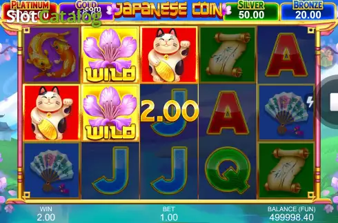 Скрин3. Japanese Coin: Hold The Spin слот