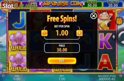 Скрин6. Japanese Coin: Hold The Spin слот