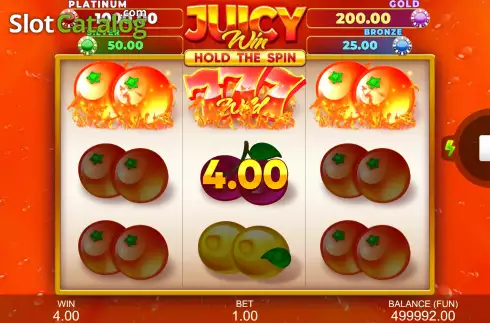 Скрин3. Juicy Win: Hold The Spin слот