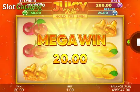 Скрин5. Juicy Win: Hold The Spin слот